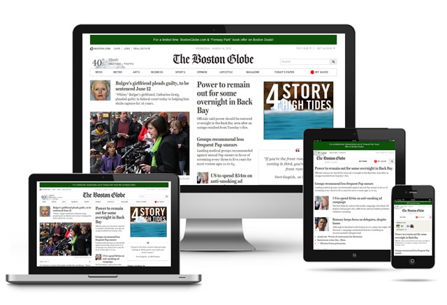 Responsive Website Done Right - The Boston Globe
